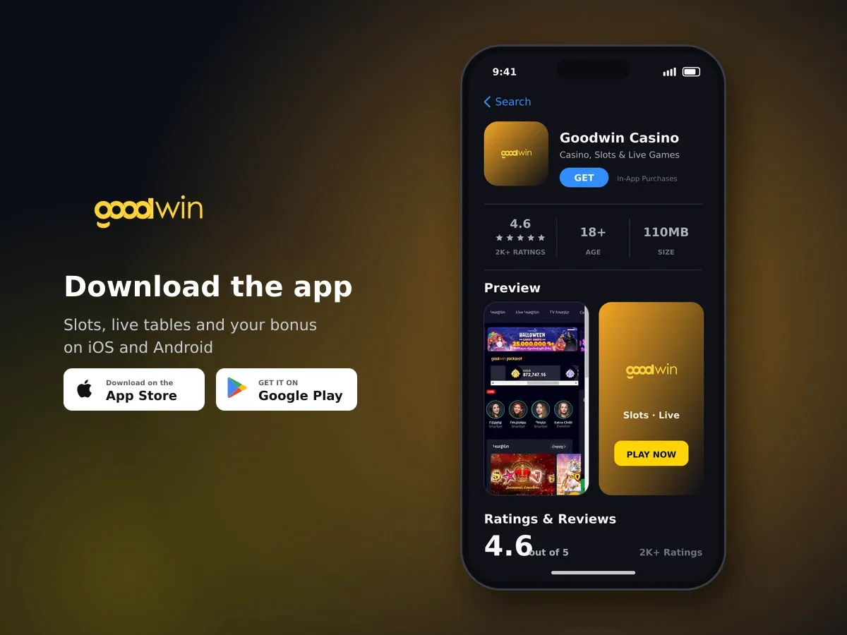 Goodwin Casino app